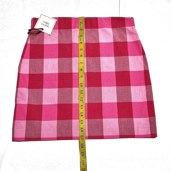 AUTRES Filles Plaid Pink Mini Skirt - Picture 5 of 7